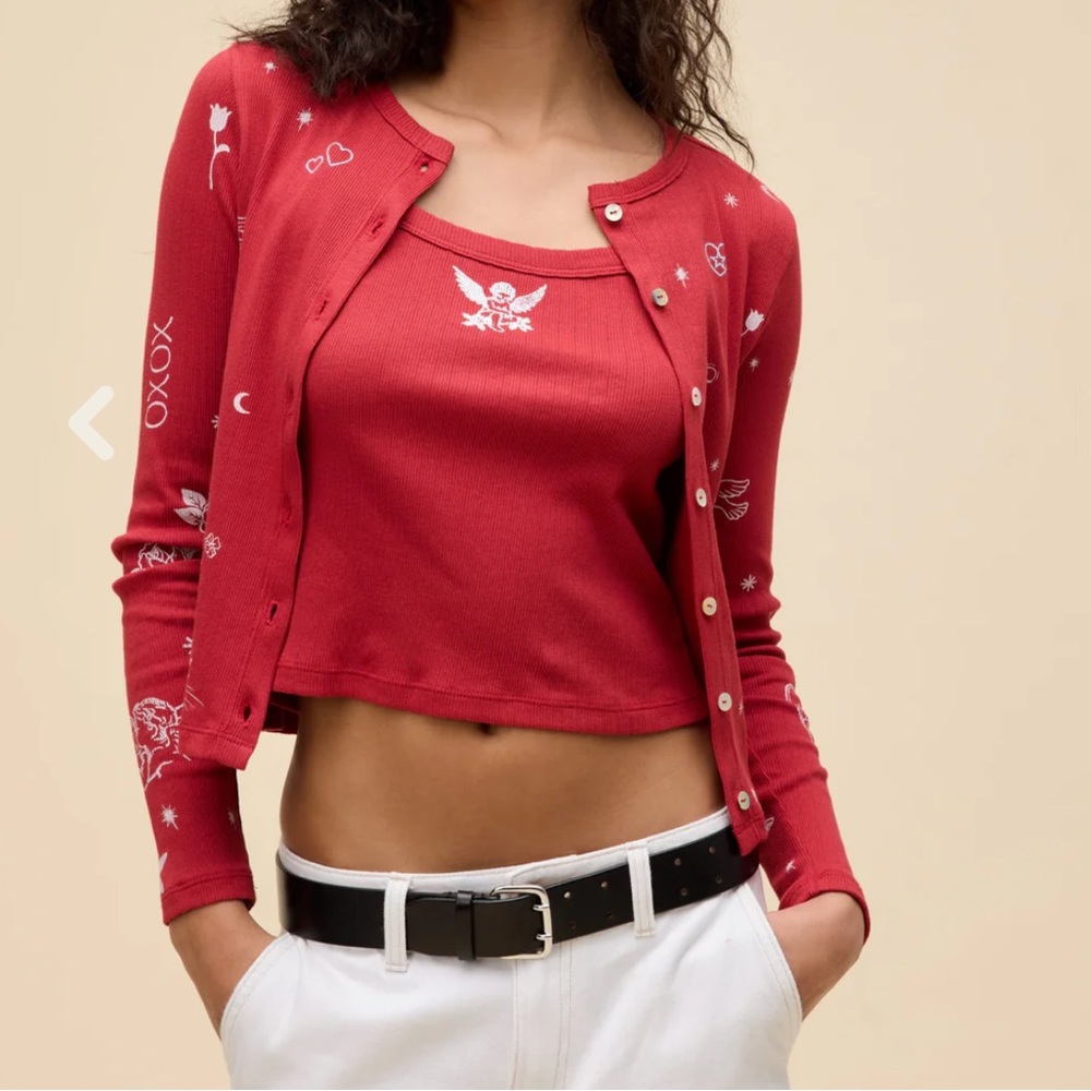 Daydreamer Cardigan and Tank Top Set